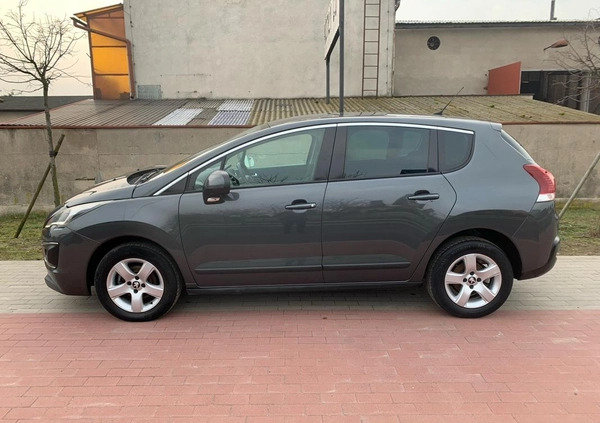 Peugeot 3008 cena 20900 przebieg: 211203, rok produkcji 2014 z Zawiercie małe 596